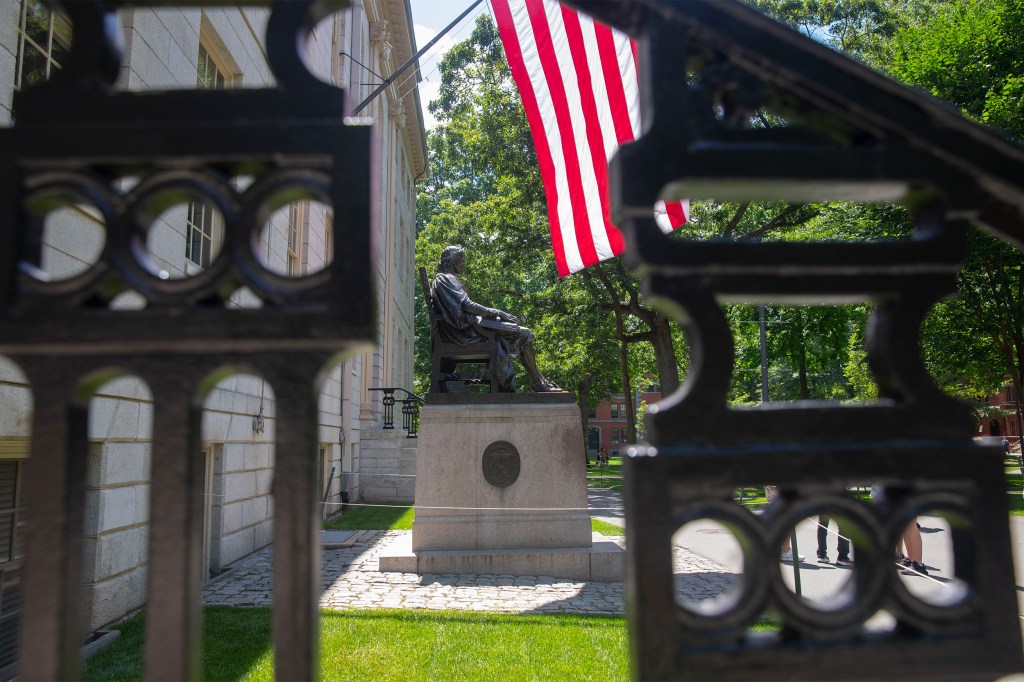 The John Harvard Statue