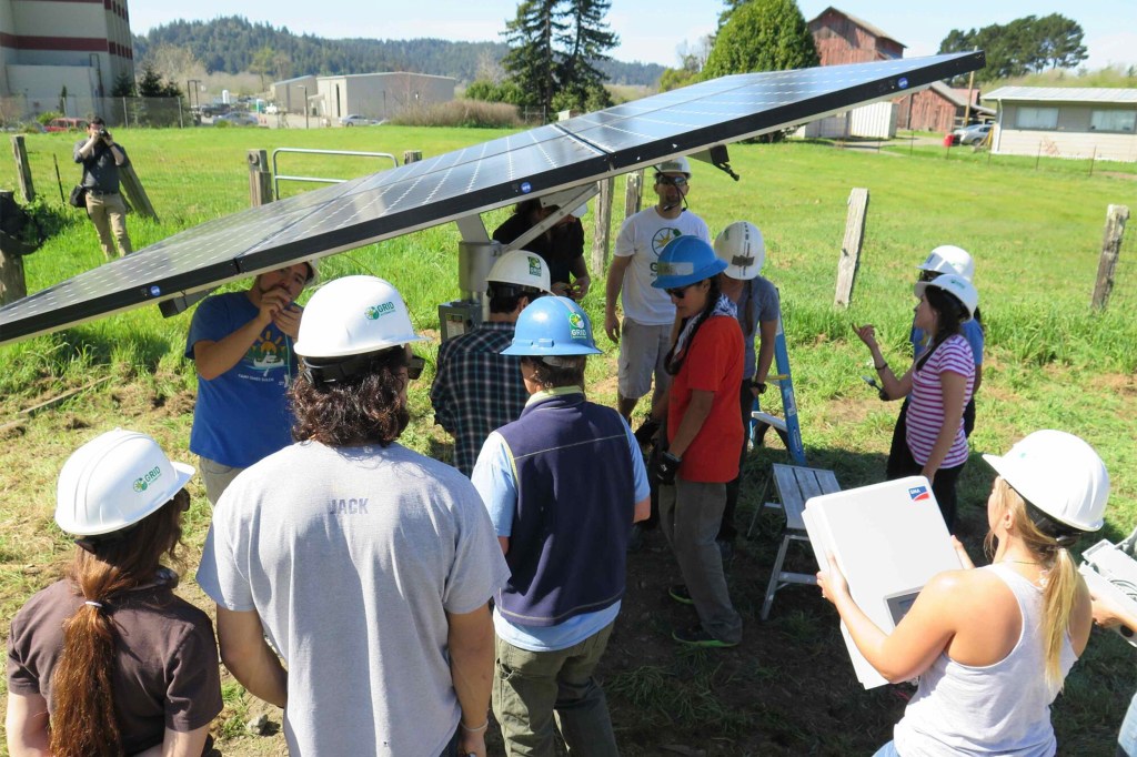 Mmicrogrids being installed