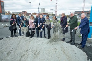 Breaking ground at ERC