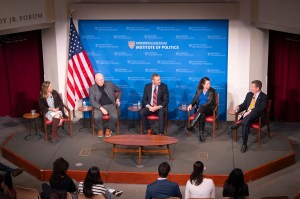 Alison King (from left), Joe Crowley, Jeff Denham, Elizabeth Esty, and Bob Dold.