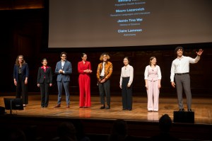 Harvard Horizon Scholars on stage.