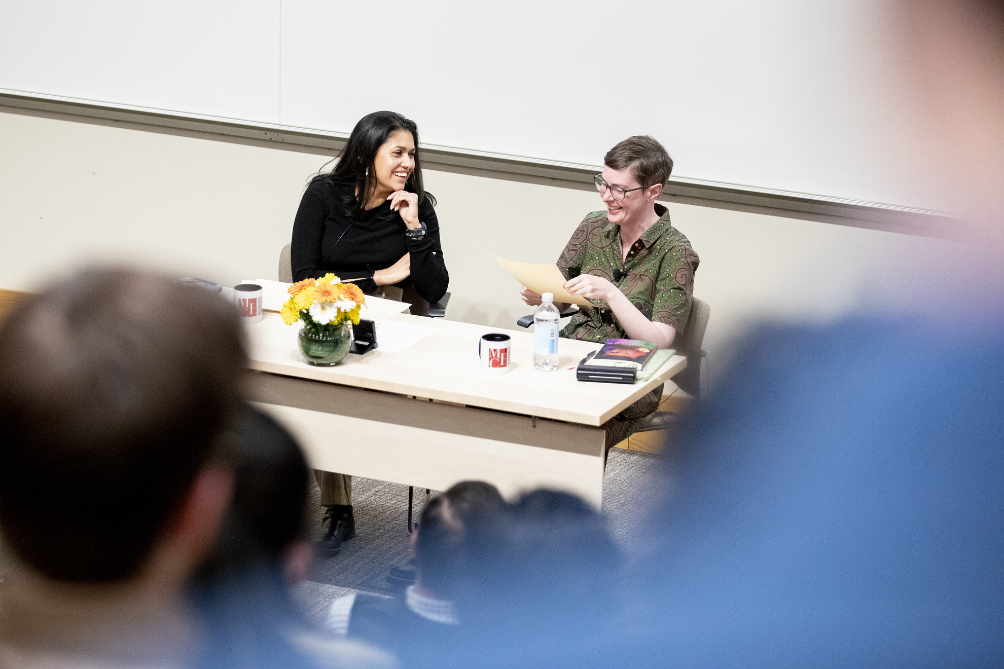 Tara K. Menon and Patricia Lockwood.