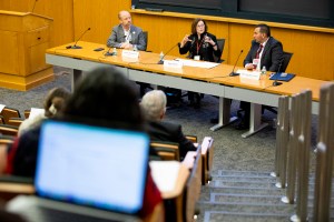 John Cowen, Diane Davis, and Cruz Pérez Cuéllar.