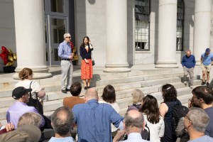 Lawrence Katz wiht Stefanie Stantcheva. .