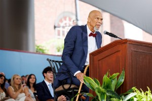 Guest Speaker Kareem Abdul-Jabbar.