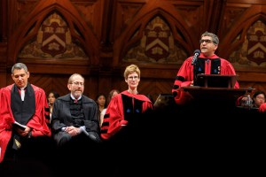 Phi Beta Kappa Literary Exercises takes place in Sanders Theatre.