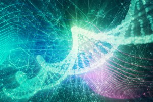 Abstract science stock image.