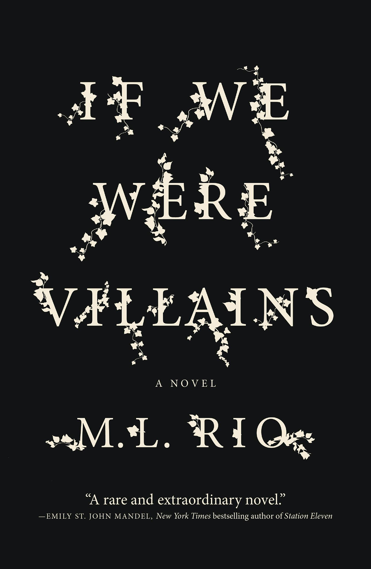 Book cover: "If We Were Villains."