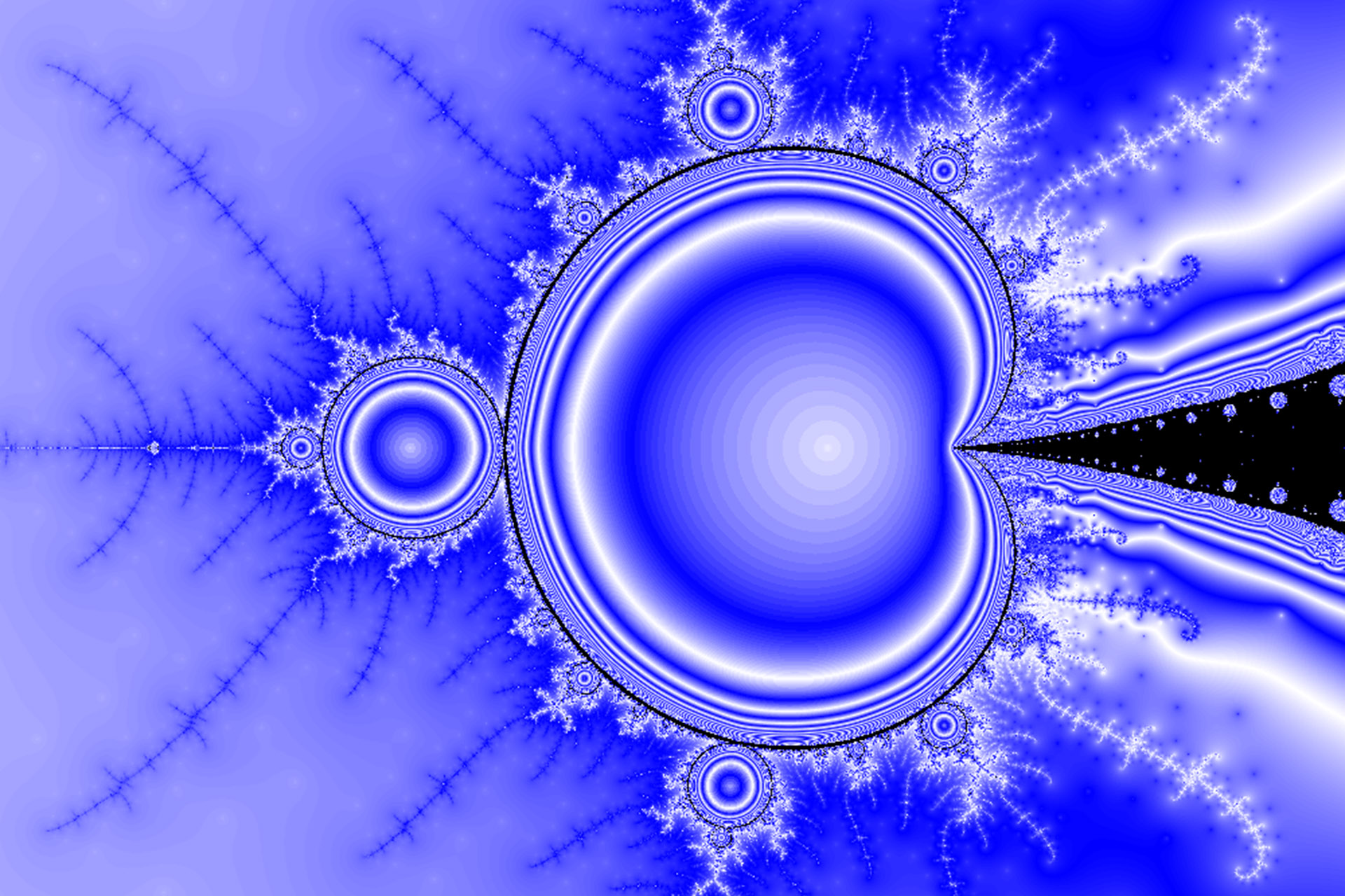 Visualization of Mandelbrot Set.