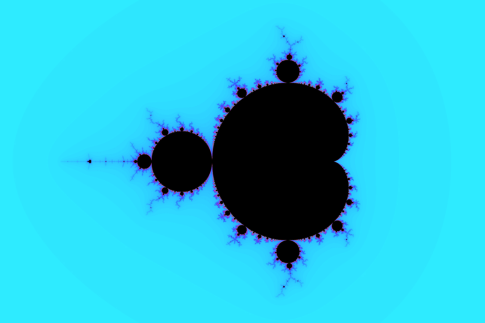 Visualization of Mandelbrot Set.