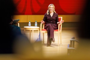 Actor and businessperson Reese Witherspoon in Klarman Hall.