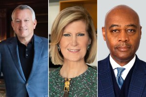 Paul Edgerley, Mary Callahan Erdoes, and Ray McGuire.