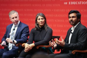 Keith Parker (from left), Yenda Prado, and Kedaar Sridhar.