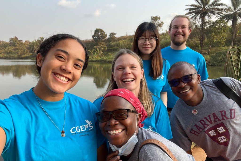 Lexi Williams, Ariane Ngabeu, Kathryn Franich, Xiaotian “Alice” Wang, Sam Lyczkowski, Eric Fofack.