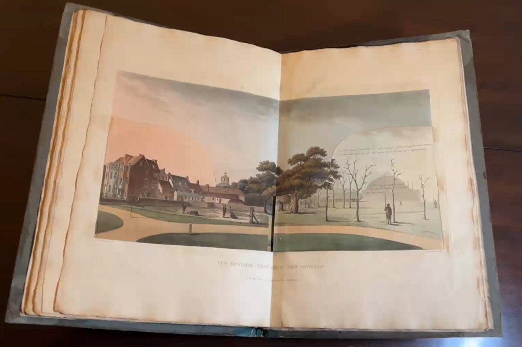 One of the special 3D books from the collections of the Loeb Library.