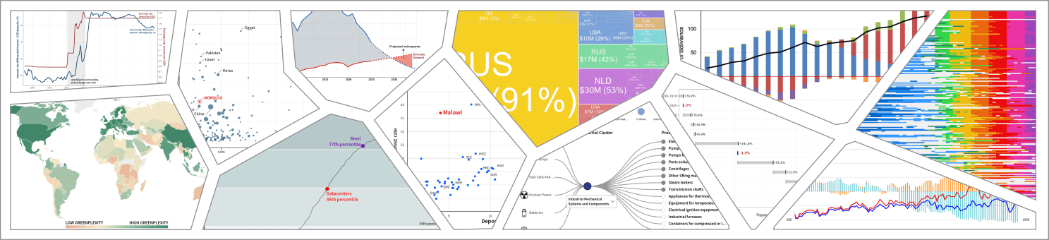Illustration featuring maps