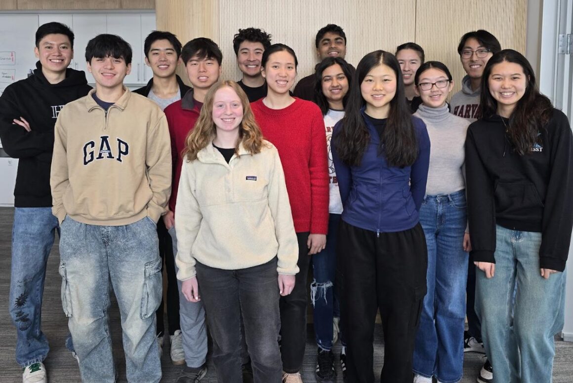 A group of spring 2026 KURE undergraduate researchers pose for a photo at the program orientation at the Kempner Institute in February.