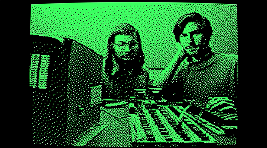 Steve Wozniak and Steve Jobs.