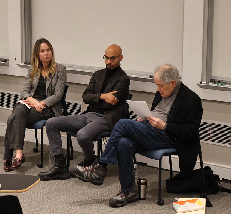 Anastasia Berg, Jesse McCarthy, and George Scialabba