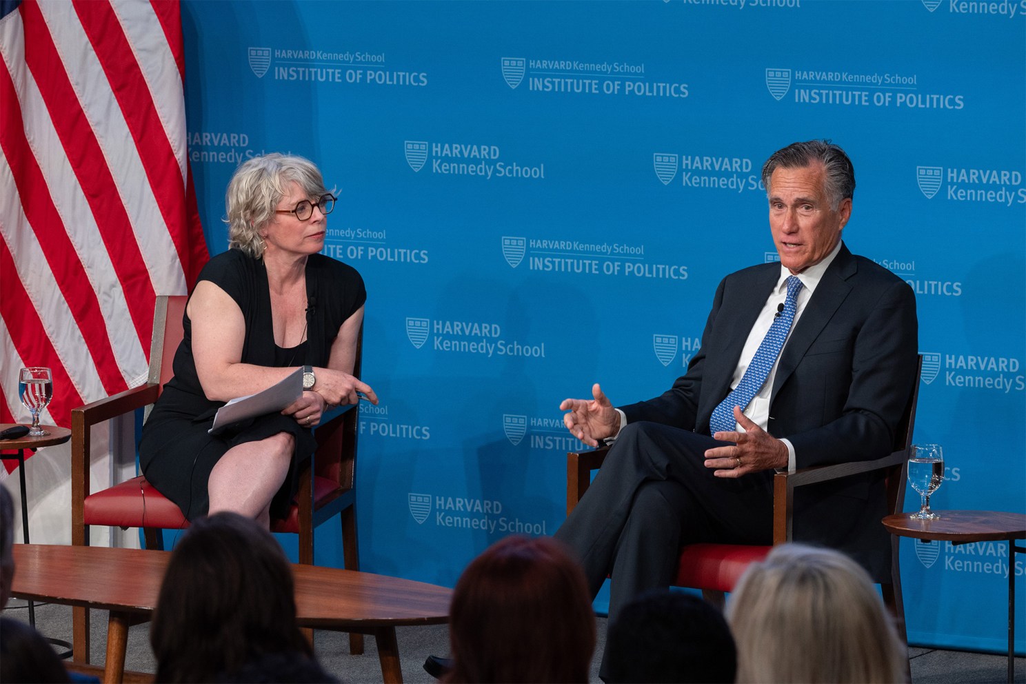 Jill Lepore and Mitt Romney.