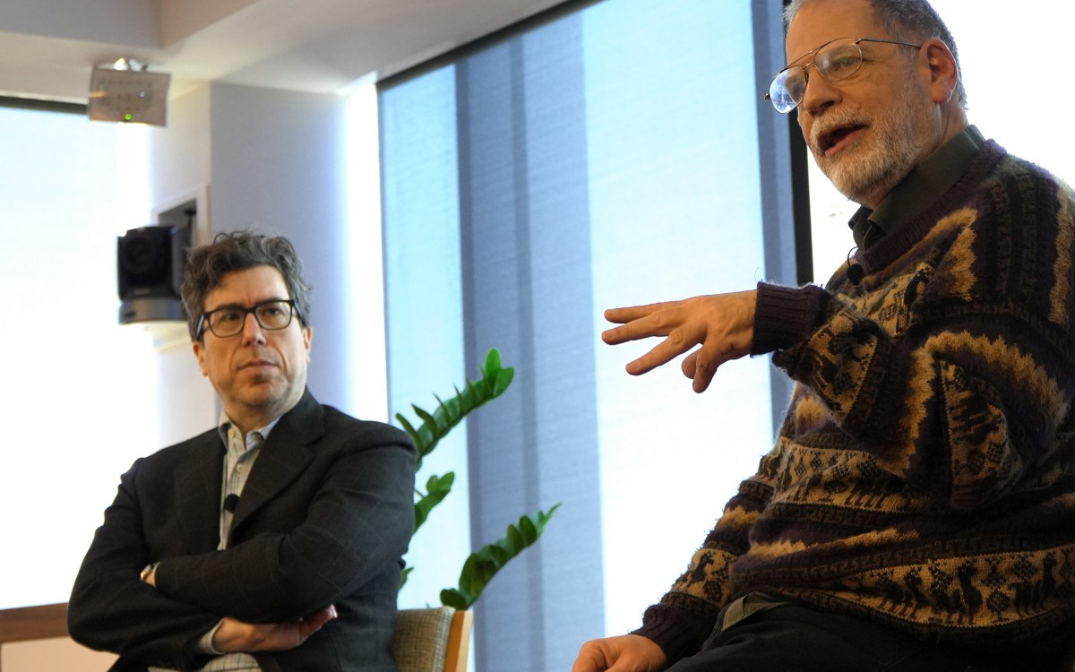 Jonathan Zittrain and Tyler Cowen.