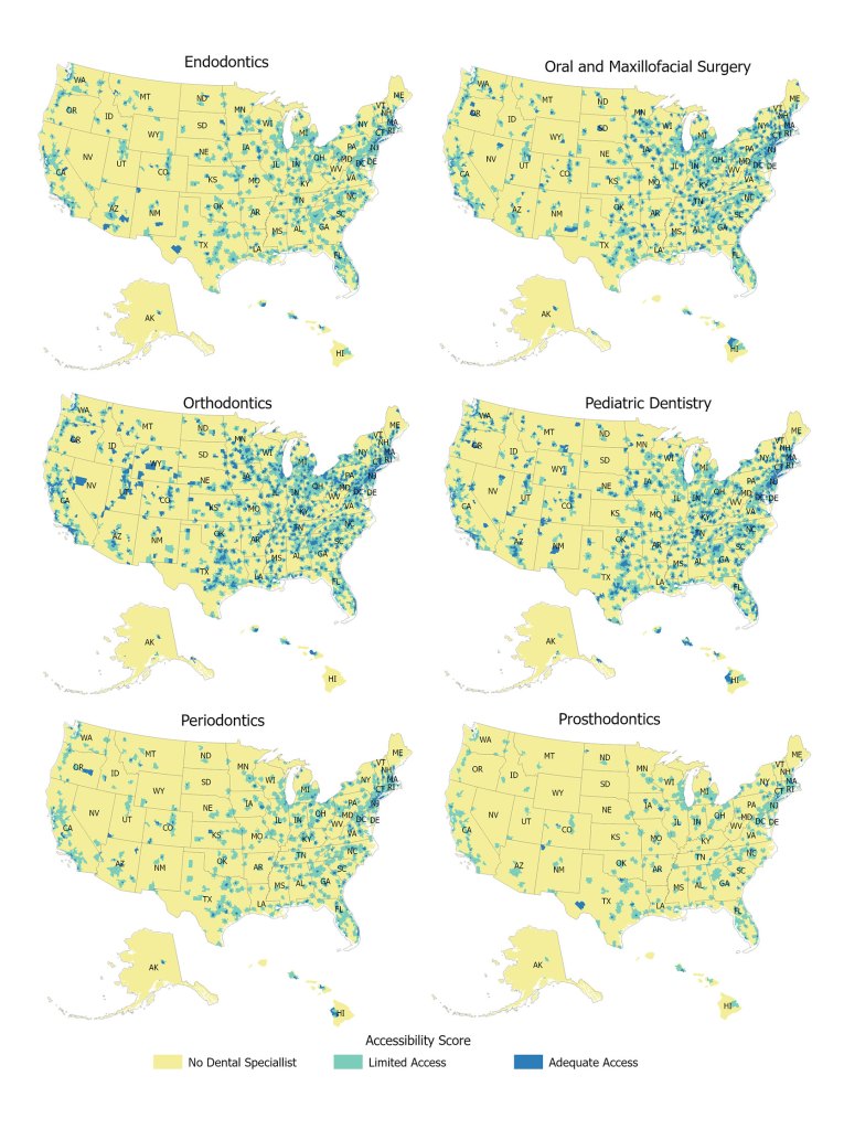 Rural Dental Map
